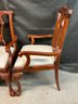 Pair Of Chippendale Style Arm Chairs (1 Of 2)