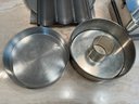 Large Grouping Of Miscellanous Aluminum Baking Pans