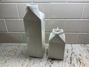 Ceramic Milk Cartons