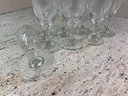 Grouping Of Small Fluted Glasses