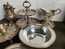 Grouping Of Silver-plate Items (2 Of 2)