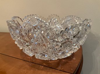 Crystal Cut Bowl