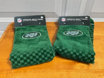 (2) Jets Football Golf Towels