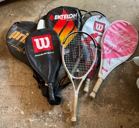 Grouping Of Tennis Rackets
