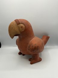 Vintage Inah Mexico Toucan Colima Pottery Sculpture