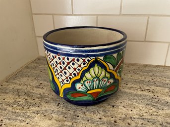 Vintage Mexican Pottery Planter