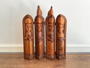 Religious Wood Carved Figures