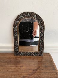 Arch Top Metal Mirror