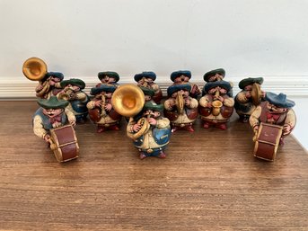 Mexican Chunky Mariachi Band Figurines