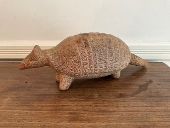 Mexican Primitive Clay Armadillo