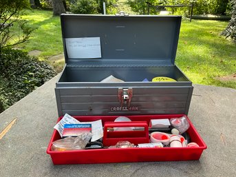 Craftsman Toolbox With Misc. Shooting Supplies