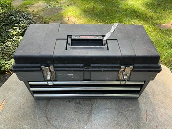 Stack On Three-Drawer Tool Box With Misc. Tools