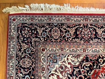 Hand Knotted Wool Area Rug