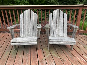 Outdoor Classics Teak Adirondack Chairs