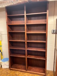 Tall Dark Finish Bookcase