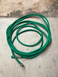 Green Garden Hose