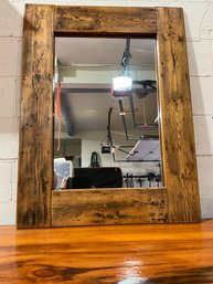 Pine Plank Mirror