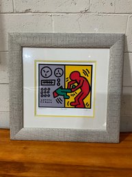 Reproduction Keith Haring Pop Shop III Framed
