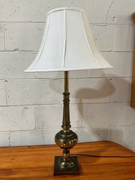 Brass-tone Table Lamp