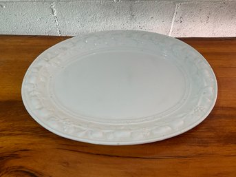 White Ceramic Serving Platter