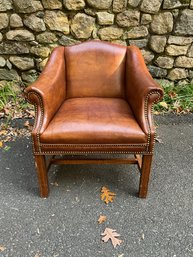 Leatherette Club Chair