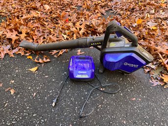 Kobalt 40v Leaf Blower Model No. KHB-300-06 Incl. Battery And Charger