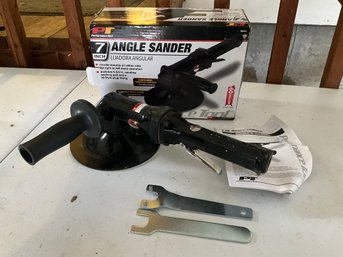 Pneumatic 7 Inch Angle Sander