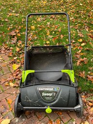 Earthwise 21-in Push Lawn Sweeper