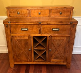 Farmhouse Style Bar Cabinet