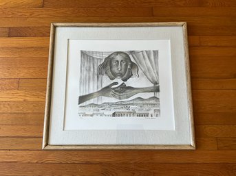 Rodolfo Morales Lithograph, Signed