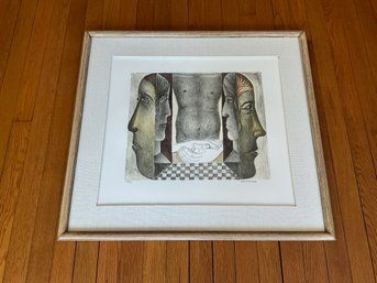 Rodolfo Morales Lithograph, Signed