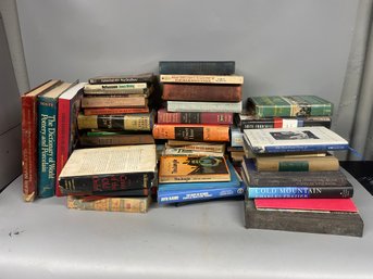 Large Grouping Of Miscellaneous Books