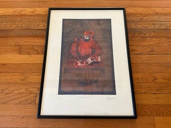 'El Cientahistorias' French Lithograph '88