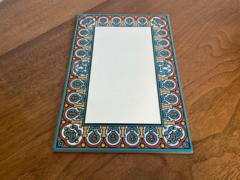 Mexican Tile Glazed Mirror