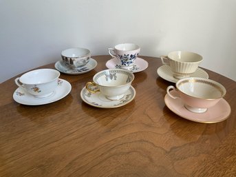 Grouping Of Miscellaneous Tea Cups And Saucers