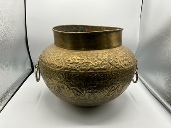 Large Brass Vessel