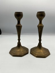 Petit Brass Candle Holders