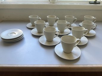 Grouping Of Stockholm Design House Tea Cups And Saucers