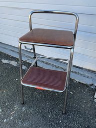 Vintage Cosco Folding Step Stool/chair