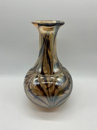 Contemporary Swirl Glass Vase