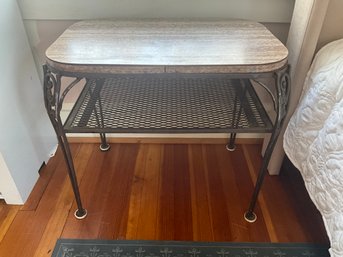 Rectangular Metal Side Table