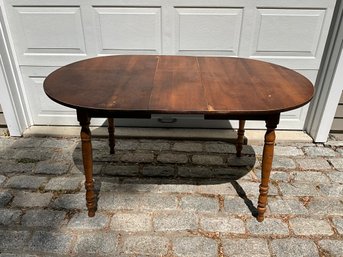 Vintage Moosehead Co. Wood Table
