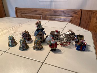 Grouping Of Miscellaneous Christmas Ornaments