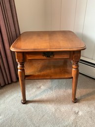 King Colonial Maple End Table (2 Of 2)