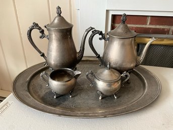 Leonard Silver Plated Tea/coffee Service