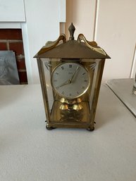 Schatz & Sohne Germany 400 Day Brass Mantle Clock