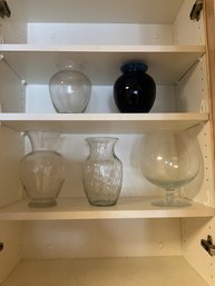 Grouping Of Miscellaneous Flower Vases