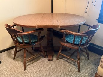 Vintage Oval Table And Chairs
