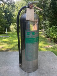 Vintage Refillable Badger Fire Extinguisher (2 Of 3)
