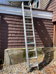 20 Ft. Aluminum Extension Ladder With 225 Lb. Load Capacity Type II Duty Rating - D1220-2